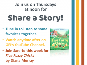 Share a Story (Online) @ George F. Johnson Memorial Library