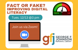 Fact or Fake? Improving Digital Literacy @ Tech Center Zoom Call
