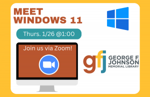 Meet Windows 11 @ George F. Johnson Memorial Library Tech Center