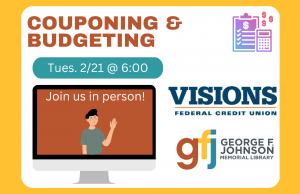 Couponing and Budgeting @ George F. Johnson Memorial Library Tech Center