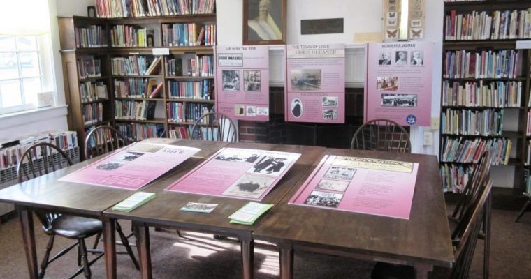 Ithaca College Students Save Women’s Suffrage Celebration at the Lisle Free Library