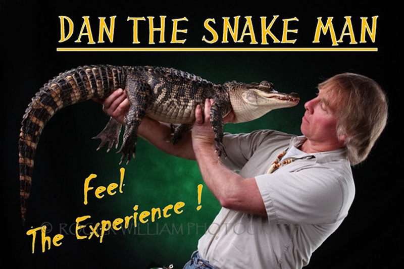 Dan the Snake Man’s “Reptile Show”