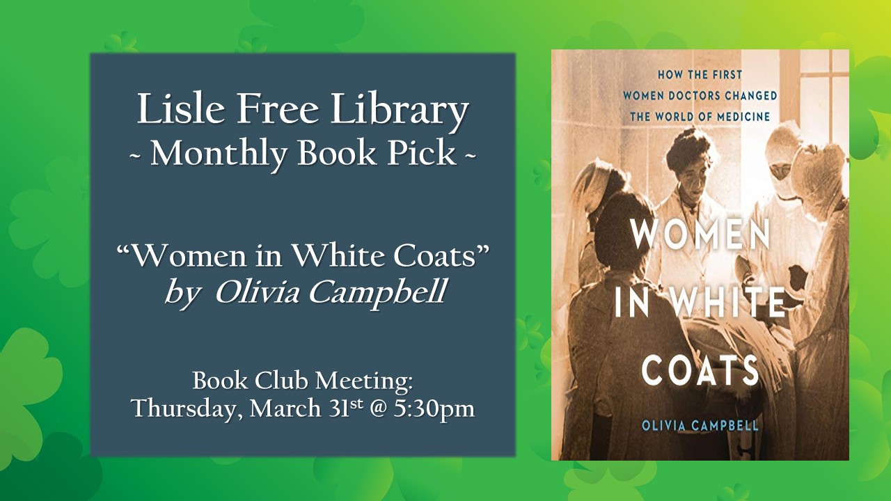 Book Club: “Women in White Coats” by Olivia Campbell