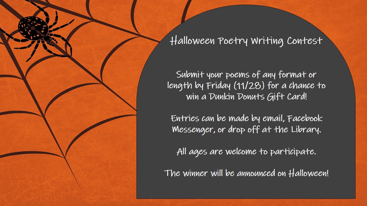 Halloween Poetry Writing Contest 2022