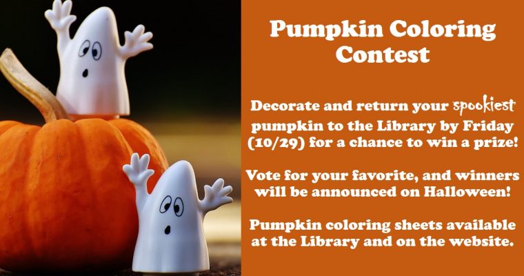Pumpkin Coloring Contest