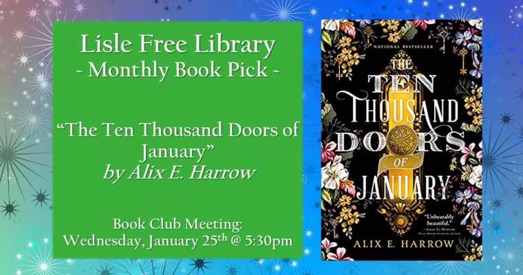 Book Club: “The Ten Thousand Doors of January” by Alix E. Harrow