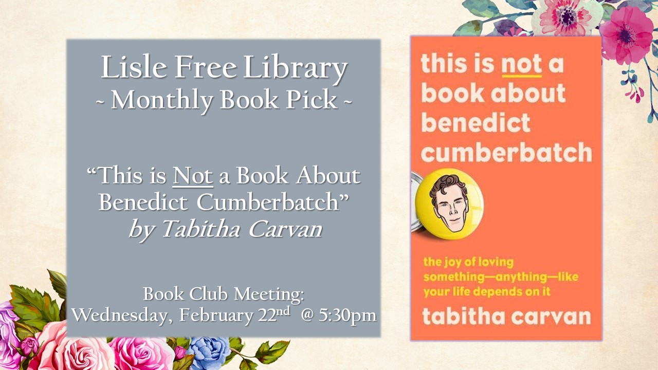 Book Club: “This is Not a Book About Benedict Cumberbatch” by Tabitha Carvan