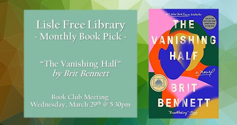 Book Club: “The Vanishing Half” by Brit Bennett