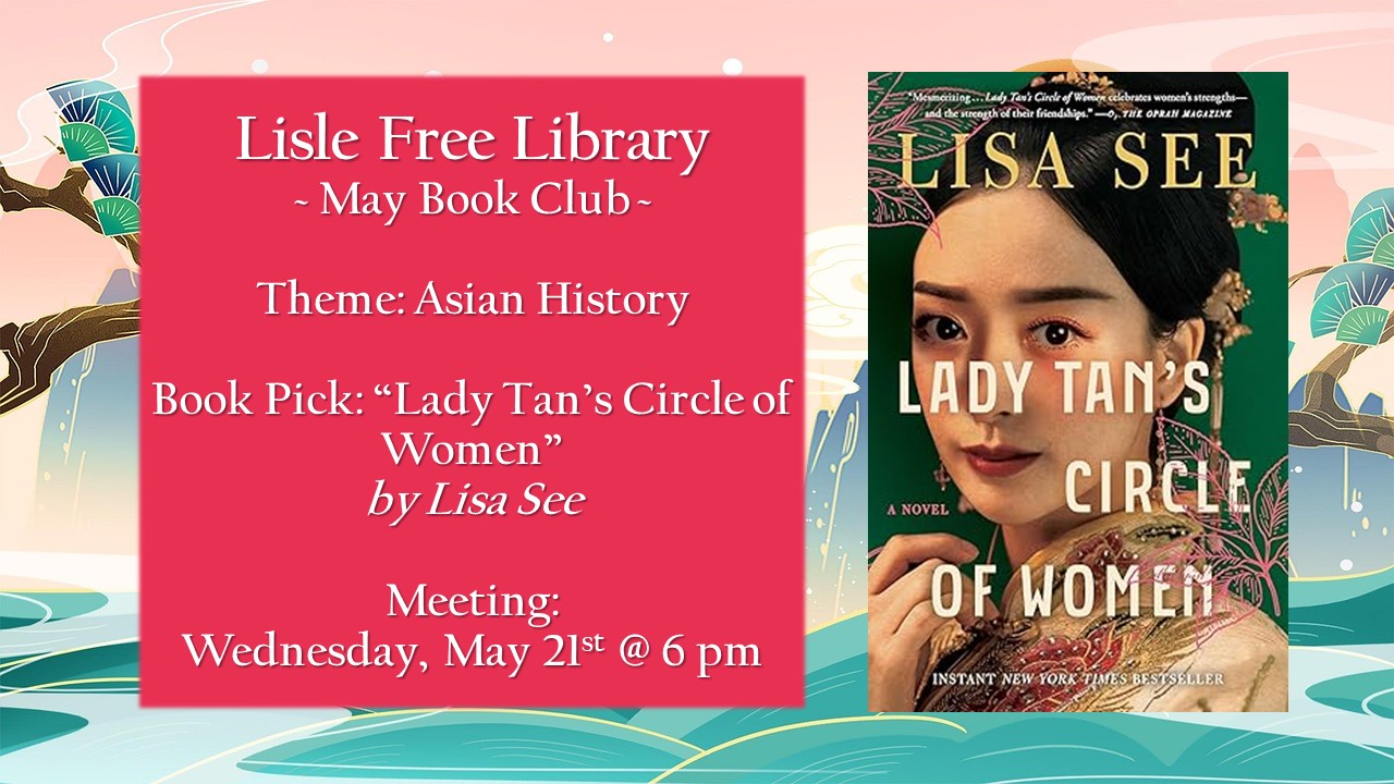 Book Club: “Lady Tan’s Circle of Women” by Lisa See