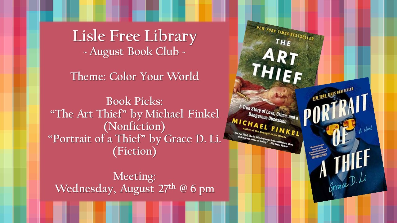 Book Club: Art Thieves!