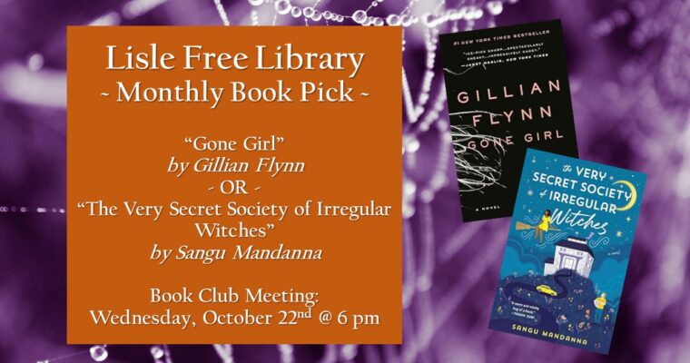 Book Club: Spooky Duo!