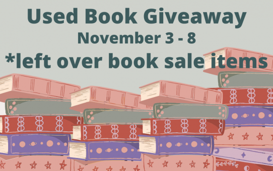 Free Used Book Giveaway