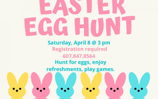 Easter Egg Hunt Sign Up Starts today!