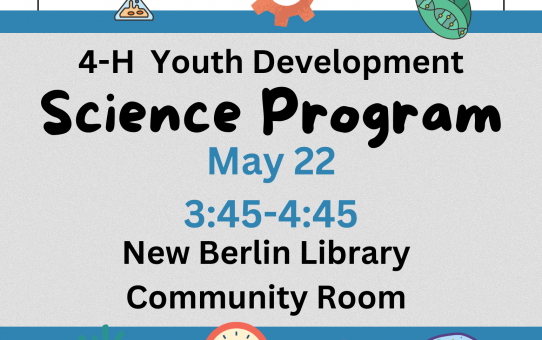 4-H Youth Science Program 5/22