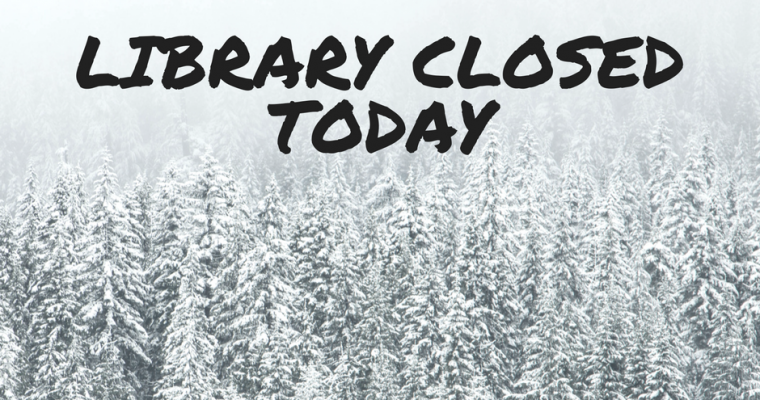 Library Closed March 2nd