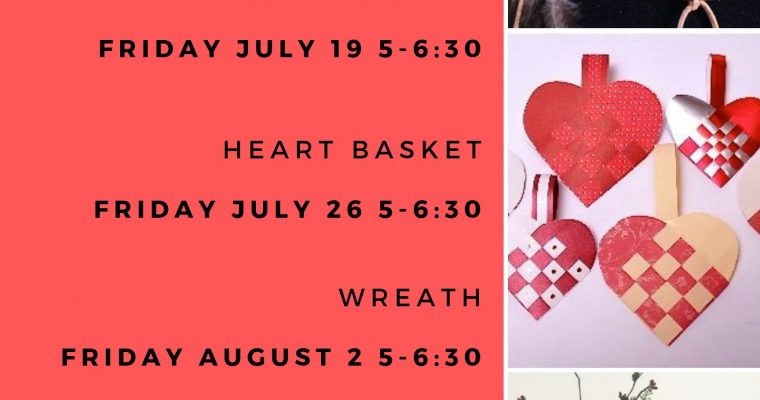 Free Teen Weaving Workshops