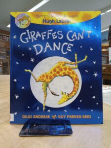 Book cover for Giraffes can't dance