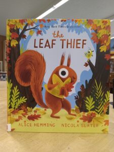 Book cover for the Leaf Thief