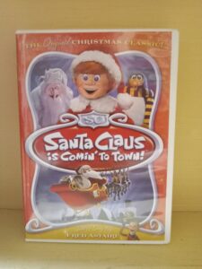 DVD Cover for Santa Clause is Comin' to Town!