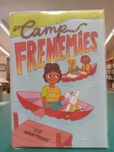 Book cover for Camp Frenemies graphic novel