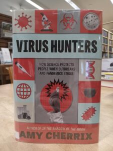 Book cover for 'Virus Hunters'