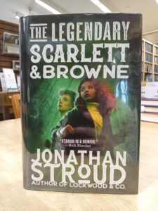 Book cover for 'The Legendary Scarlett & Browne'