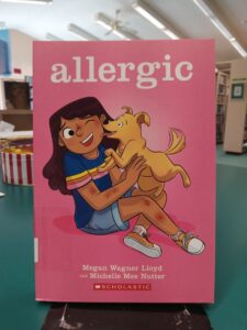 Book cover for 'Allergic'