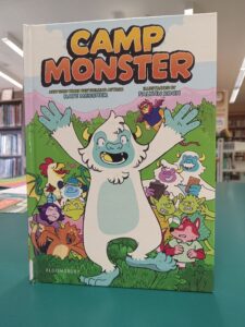 Cover for Graphic Novel 'Camp Monster'