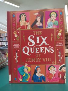 Book cover for 'The Six Queens of Henry VIII'