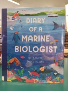 Book cover for 'Diary of a Marine Biologist'