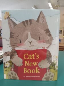 Book cover for 'Cat's New Book'