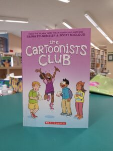 Cover for the graphic novel 'The Cartoonists Club'