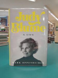 Book cover for the nonfiction book 'Judy Bloome: A Life'
