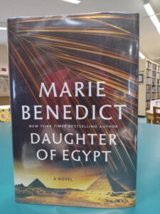 Book cover for the novel 'Daughter of Egypt'