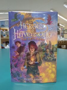 Cover for the children's novel 'Heroes of Havensong: The Fifth Mage'