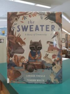 Cover for the picture book 'The Sweater: A Story of Community'