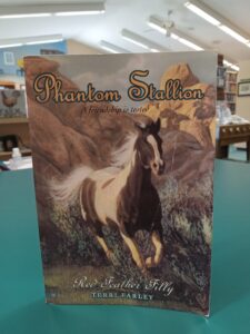 Cover for the children's novel 'Red Feather Filly'