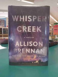 Photo of the cover for the thriller 'Whisper Creek'