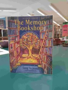 Photo of the cover for the novel 'The Memory Bookshop'
