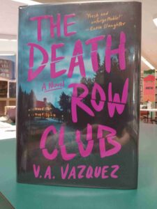Photo of the cover for the thriller 'The Death Row Club'