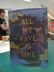 Photo of the cover for the romance novel 'All We Have is Time'