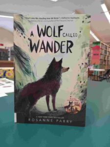 Photo of the cover for the children's novel 'A Wolf Called Wonder'