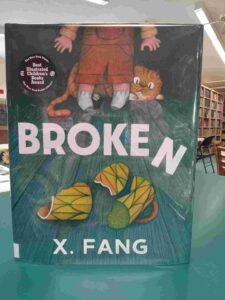 Photo of the cover for the picture book 'Broken'