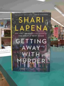 Photo of the cover for the thriller novel 'Getting Away with Murder'