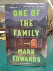 Photo of the cover for the thriller novel 'One of the Family'