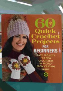 Photo of the cover for the DIY book '60 Quick Crochet Projects for Beginners'
