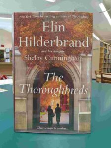Photo for the cover of the novel 'The Thoroughbreds'