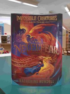 Photo of the cover for the novel 'The Neverfear'