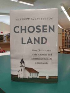 Photo of the cover for the nonfiction book 'Chosen Land'