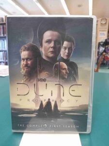 Photo of the case for the DVD set 'Dune: Prophecy the complete 1st Season'